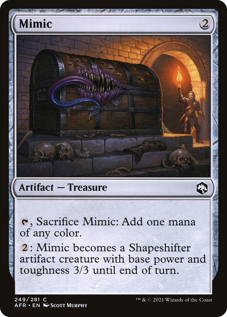 Mimic [Dungeons & Dragons: Adventures in the Forgotten Realms] Foil