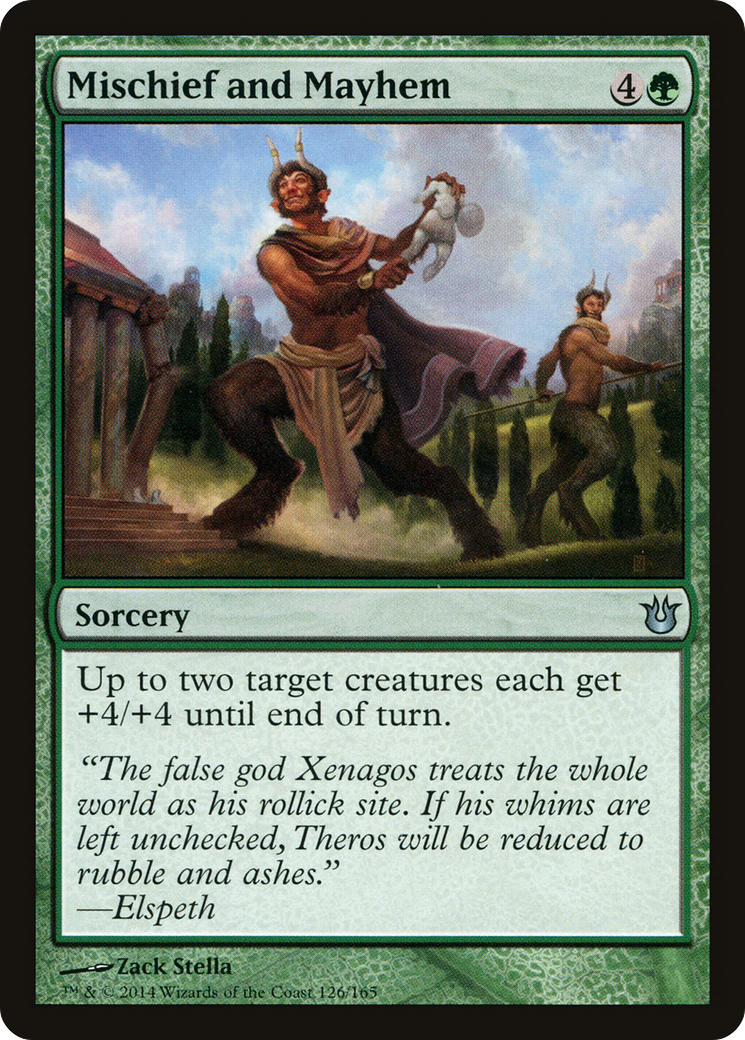 Mischief and Mayhem [Born of the Gods] Foil