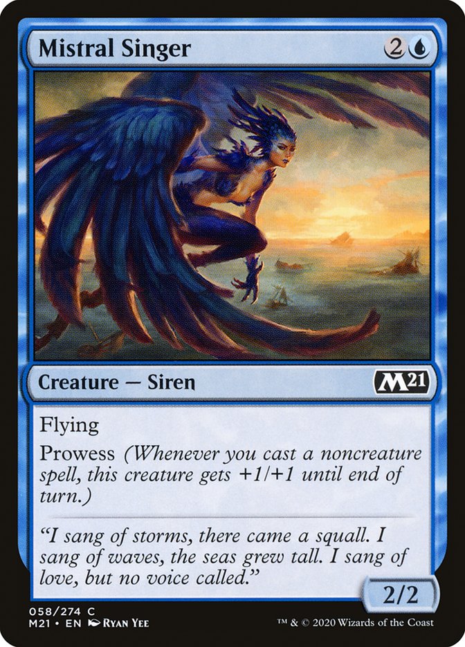 Mistral Singer 58 (Core Set 2021) 