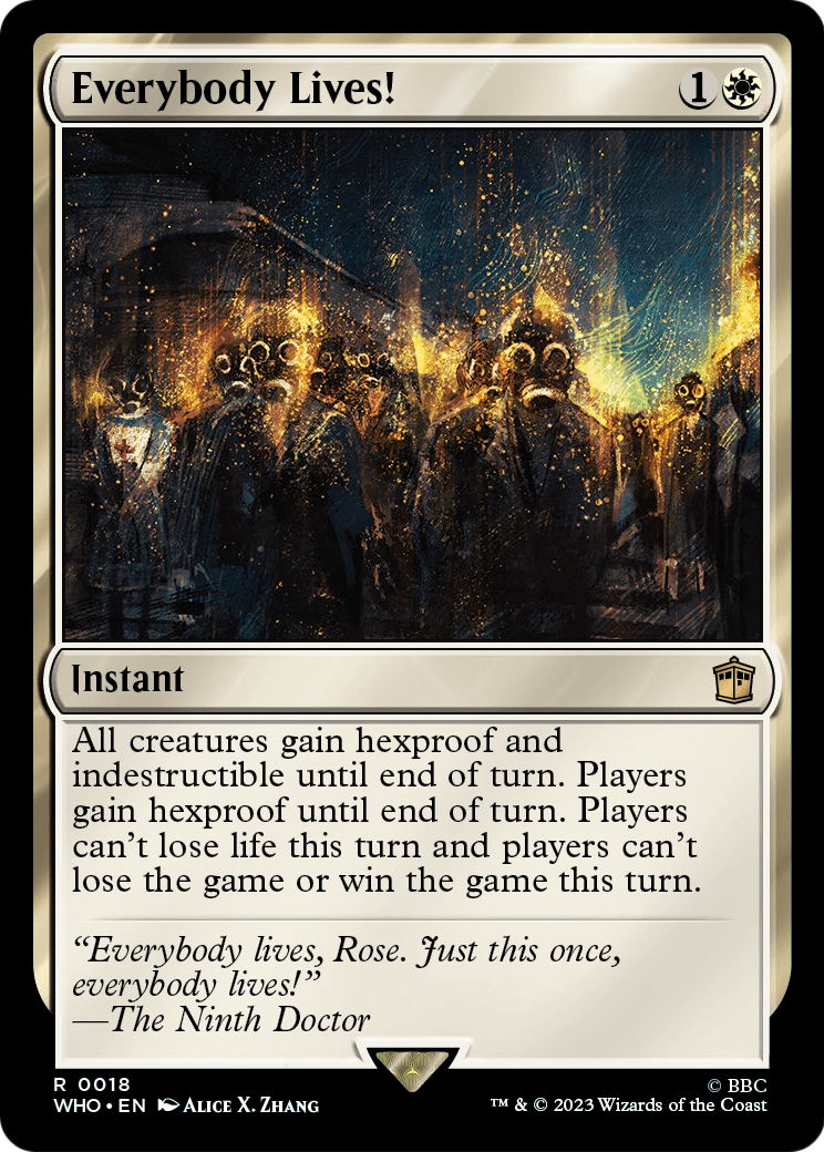 Everybody Lives! [Doctor Who] Foil