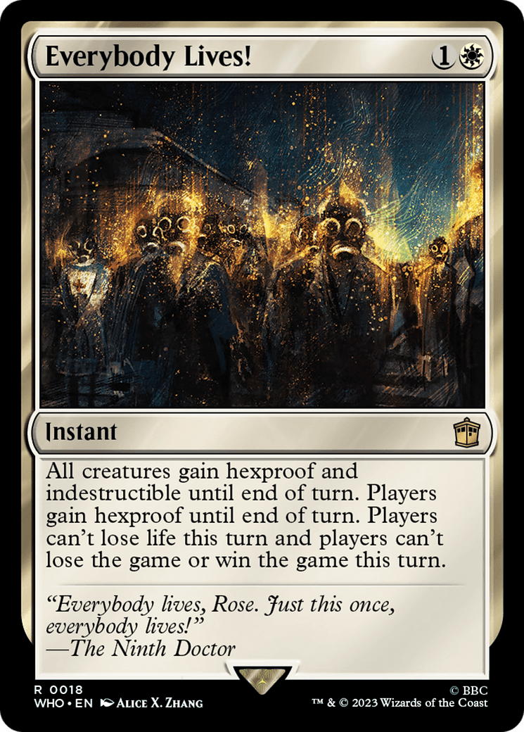 Everybody Lives! [Doctor Who] Foil