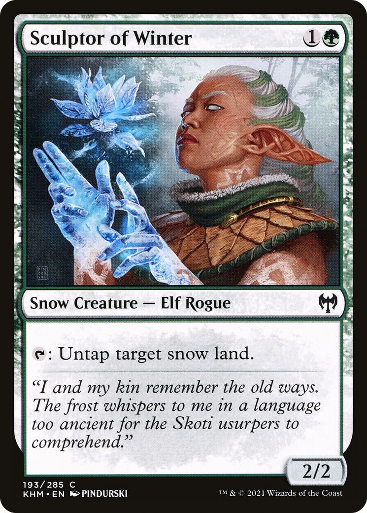 Sculptor of Winter [Kaldheim] Foil