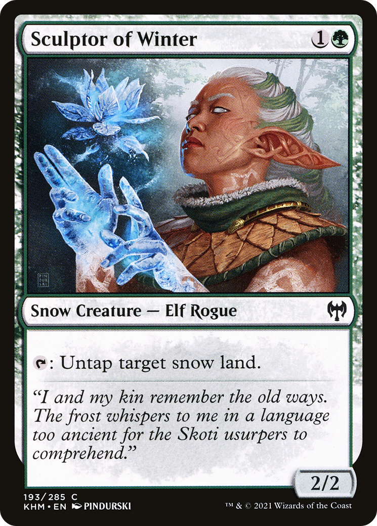 Sculptor of Winter [Kaldheim] Foil