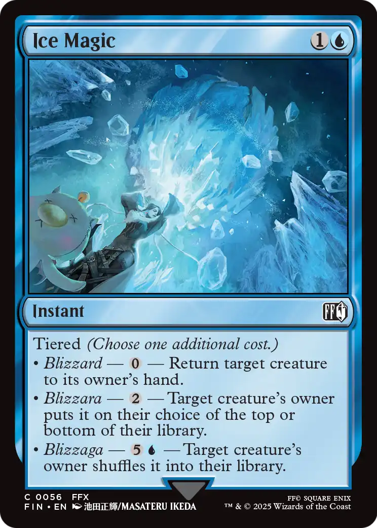 Ice Magic (056) [FINAL FANTASY]  Foil