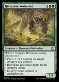 Hivespine Wolverine 177 (Bloomburrow)  - Foil