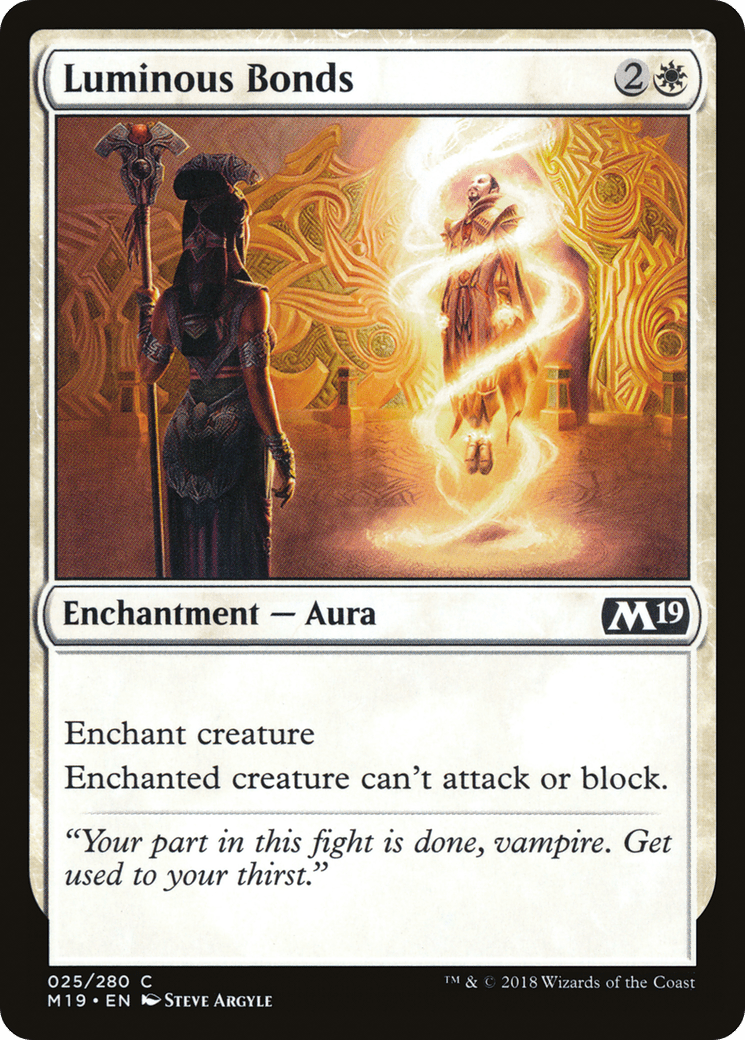 Luminous Bonds [Core Set 2019] Foil