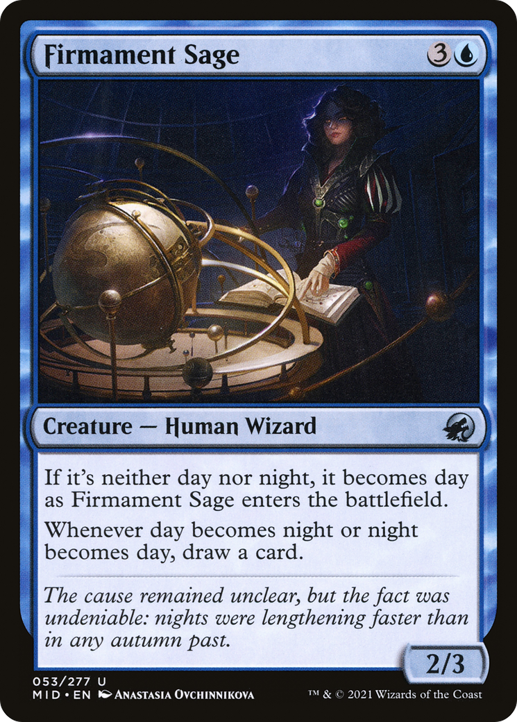 Firmament Sage [Innistrad: Midnight Hunt] Foil