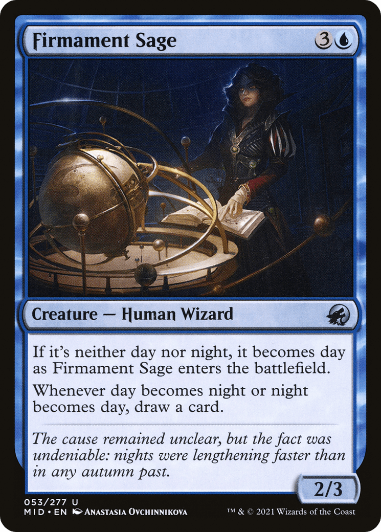 Firmament Sage [Innistrad: Midnight Hunt] Foil