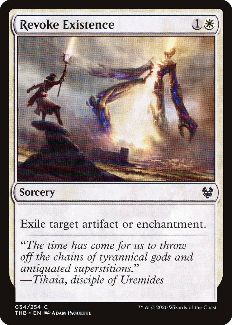 Revoke Existence [Theros Beyond Death] Foil
