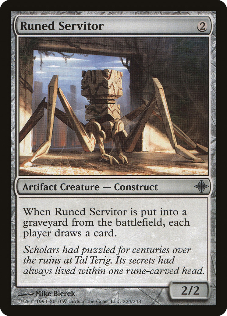 Runed Servitor [Rise of the Eldrazi] Foil
