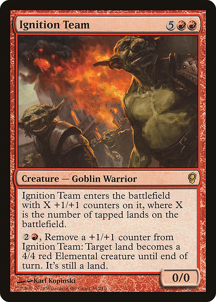 Ignition Team [Conspiracy] Foil