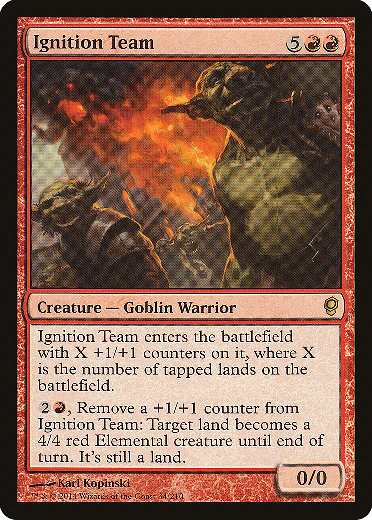 Ignition Team [Conspiracy] Foil