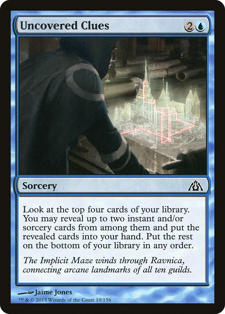 Uncovered Clues [Dragon's Maze] Foil