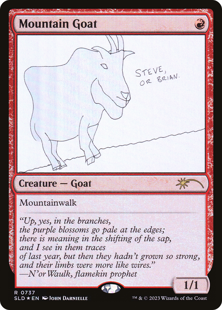 Mountain Goat [Secret Lair Drop Series] Foil