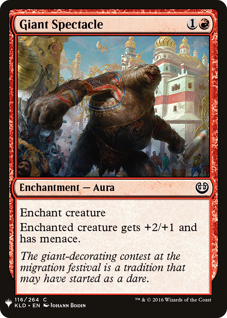 Giant Spectacle |  (KLD-116) [The List]