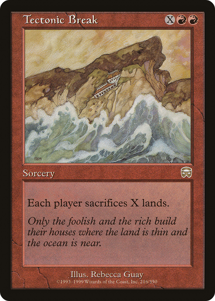 Tectonic Break [Mercadian Masques] Foil