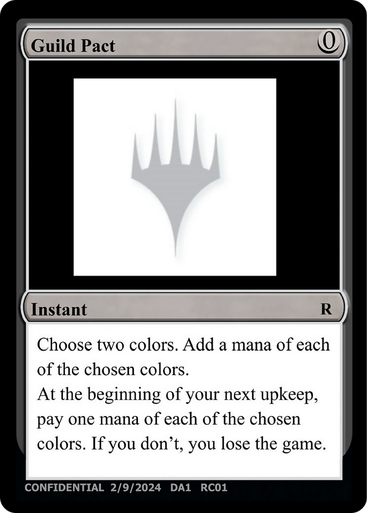 Guild Pact (DA1-RC01D) - Unknown Event