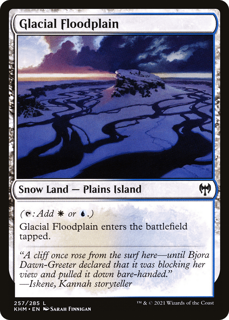 Glacial Floodplain [Kaldheim] Foil