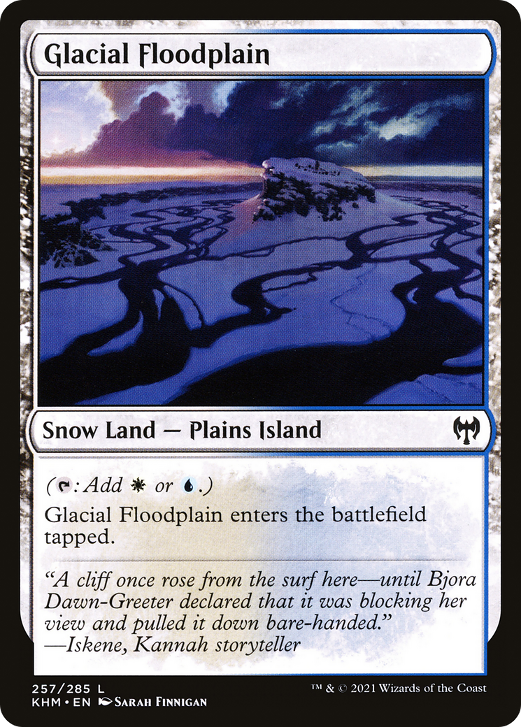 Glacial Floodplain [Kaldheim] Foil