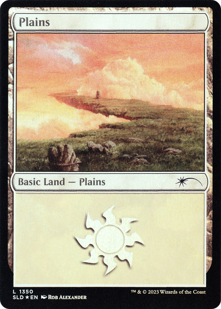Plains (1350) [Secret Lair Drop Series] Foil