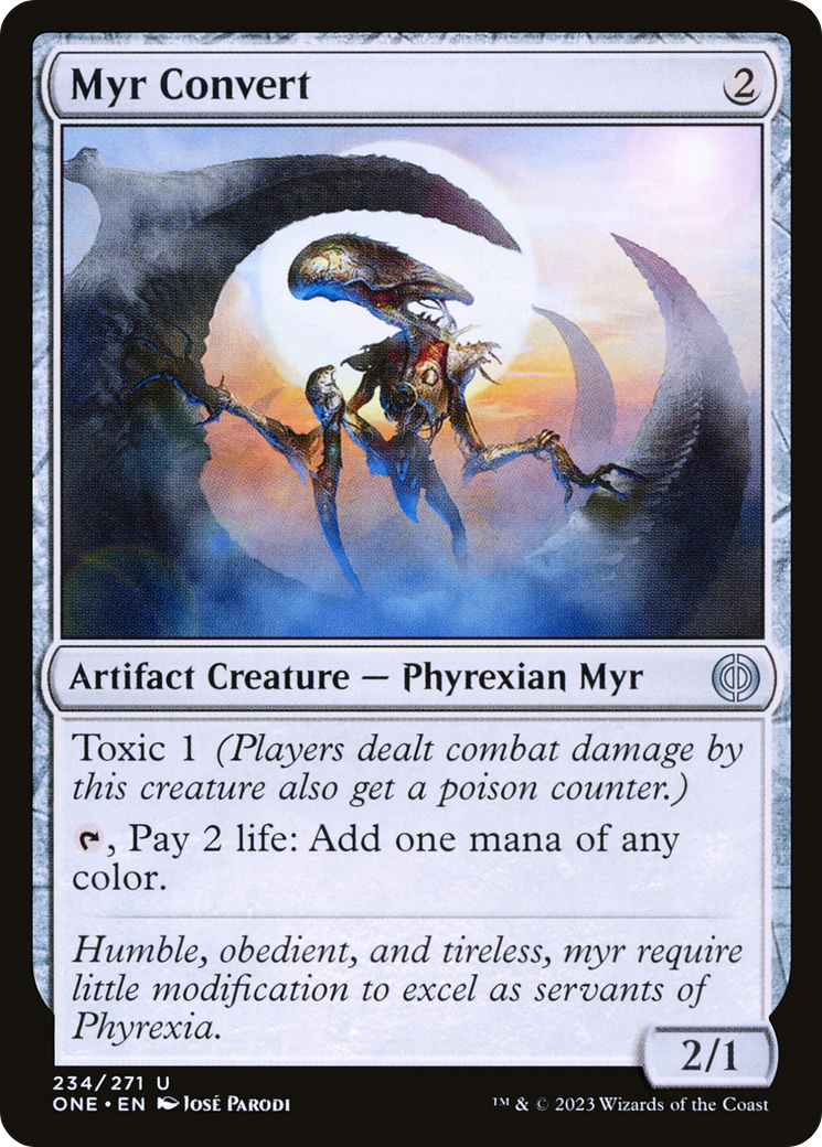 Myr Convert [Phyrexia: All Will Be One] Foil