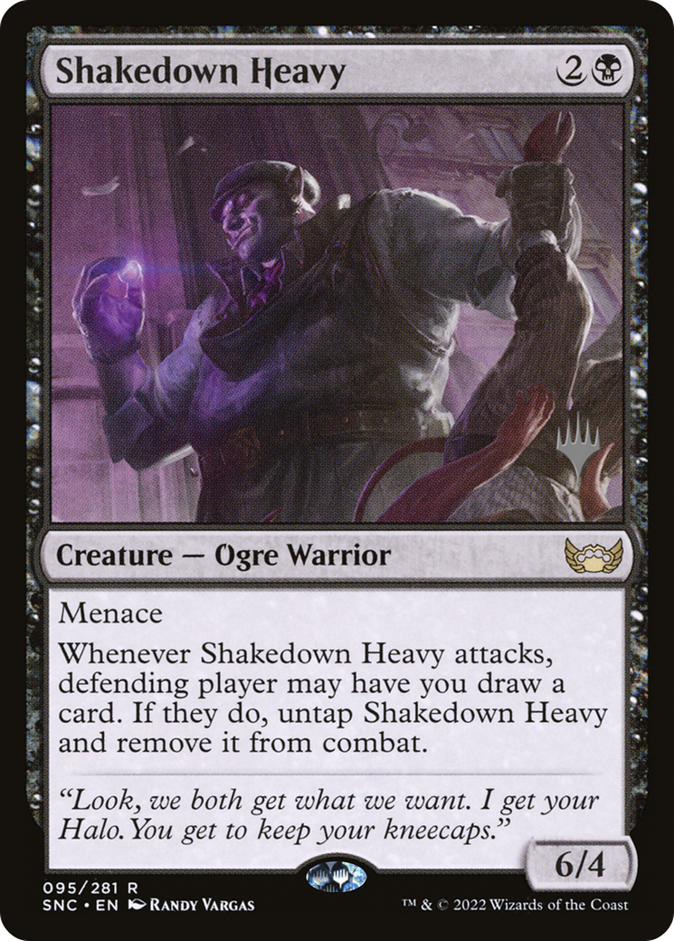 Shakedown Heavy (Promo Pack) [Streets of New Capenna Promos] Foil