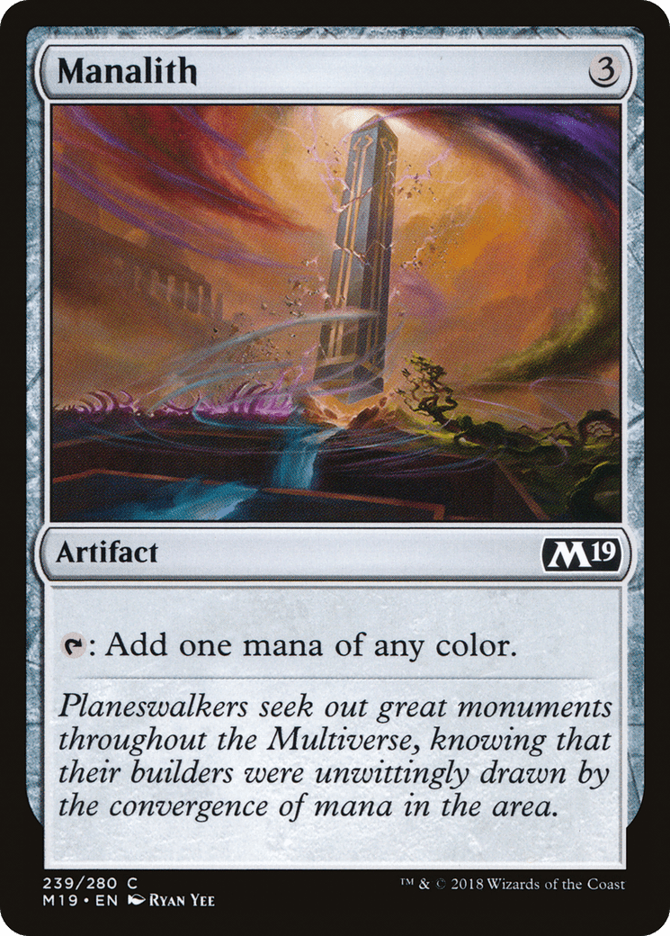 Manalith [Core Set 2019] Foil