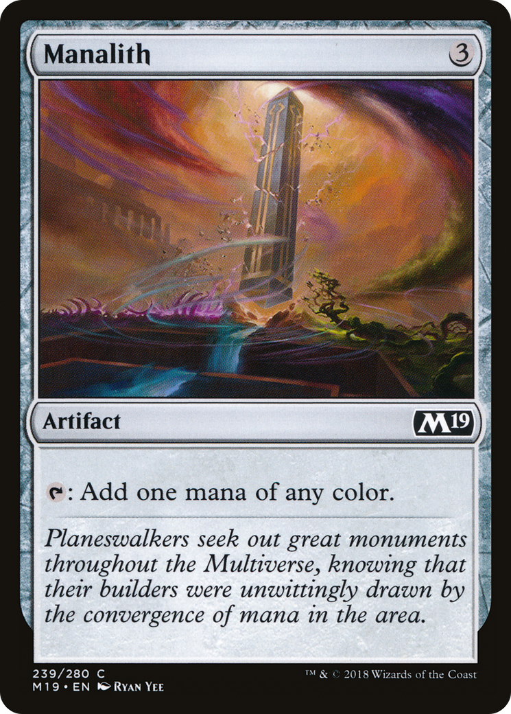Manalith [Core Set 2019] Foil