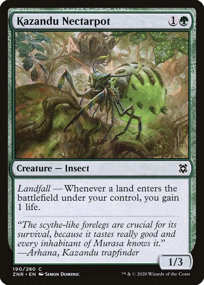Kazandu Nectarpot 190 (Zendikar Rising) 