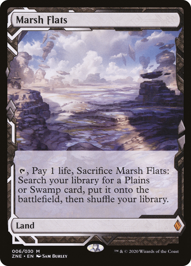 Marsh Flats (Expeditions) [Zendikar Rising Expeditions] Foil