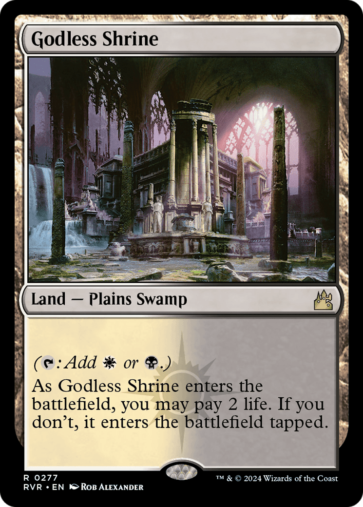 Godless Shrine [Ravnica Remastered] Foil