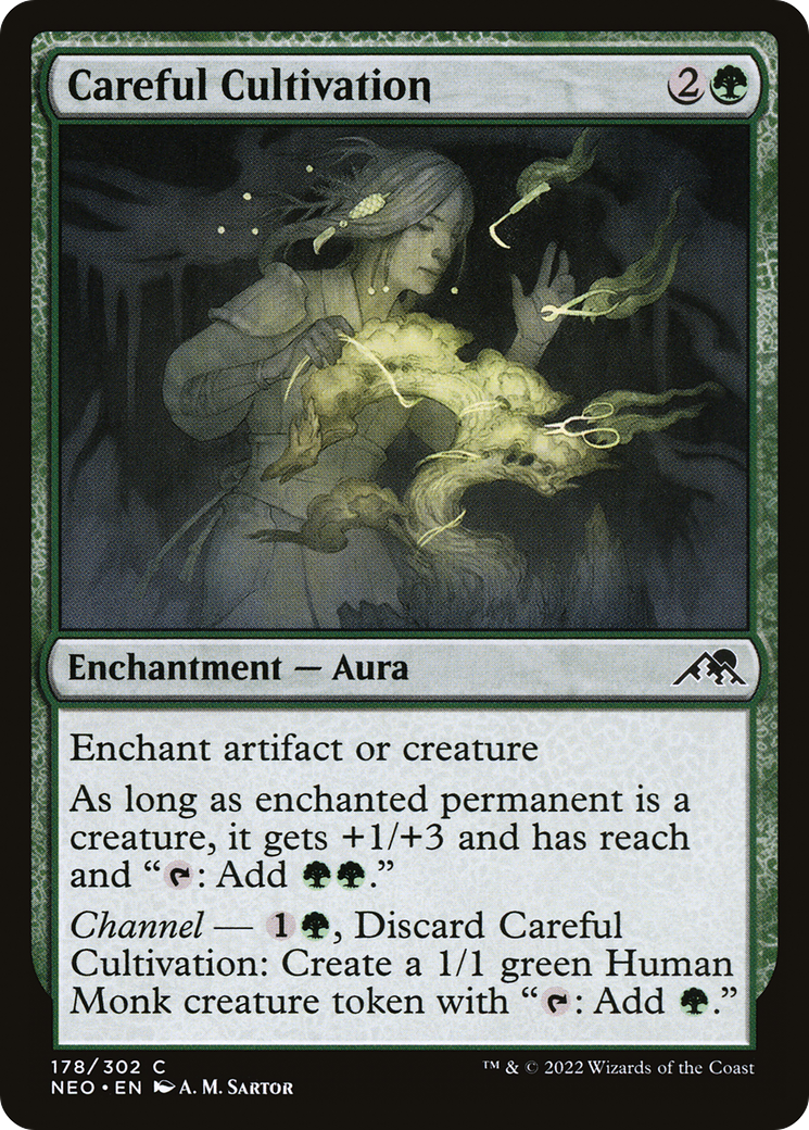 Careful Cultivation [Kamigawa: Neon Dynasty] Foil