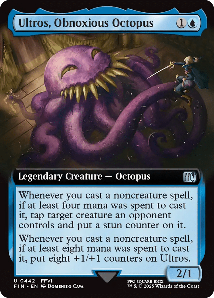 Ultros, Obnoxious Octopus (442) [FINAL FANTASY] : (Extended Art) Foil