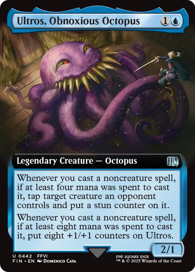 Ultros, Obnoxious Octopus (442) [FINAL FANTASY] : (Extended Art)