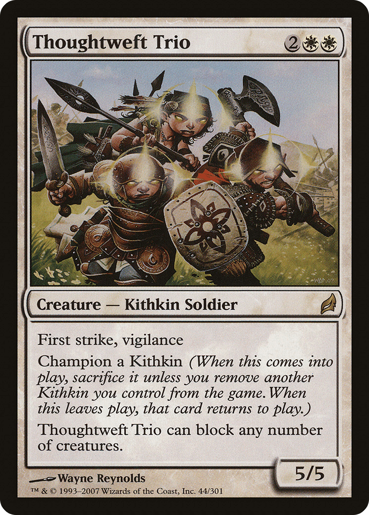 Thoughtweft Trio [Lorwyn] Foil