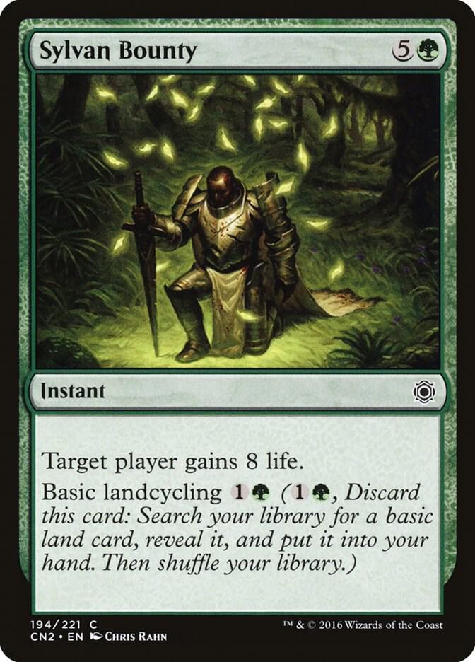 Sylvan Bounty 194/221 (Conspiracy: Take the Crown) 