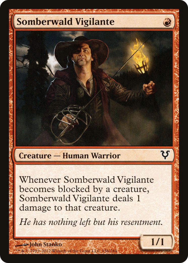 Somberwald Vigilante [Avacyn Restored] Foil