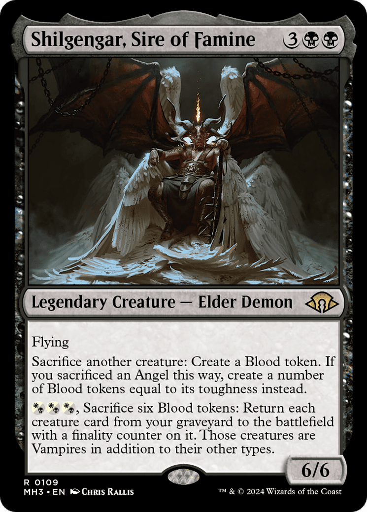 Shilgengar, Sire of Famine [Modern Horizons 3] Foil