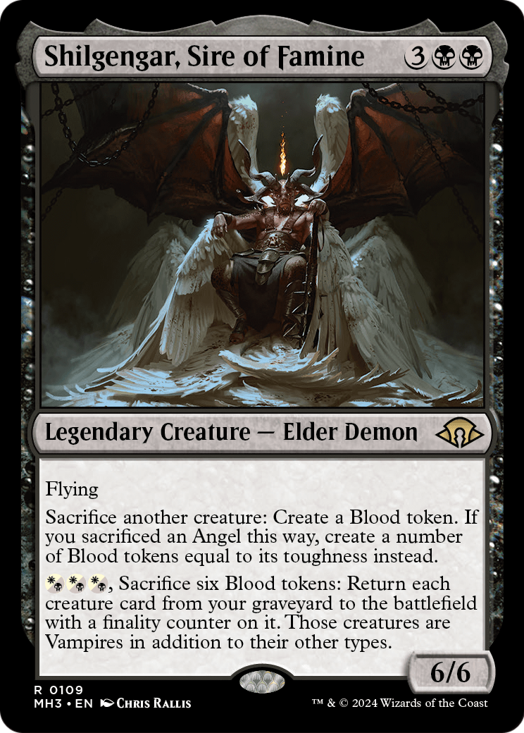Shilgengar, Sire of Famine [Modern Horizons 3] Foil
