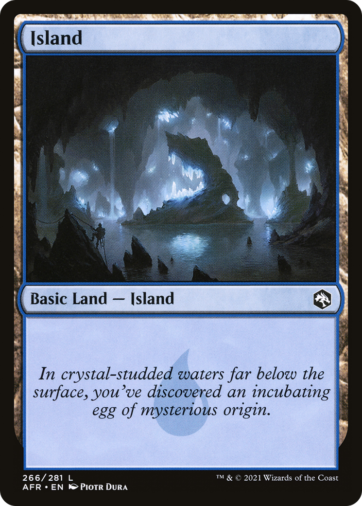 Island (266) [Dungeons & Dragons: Adventures in the Forgotten Realms] Foil