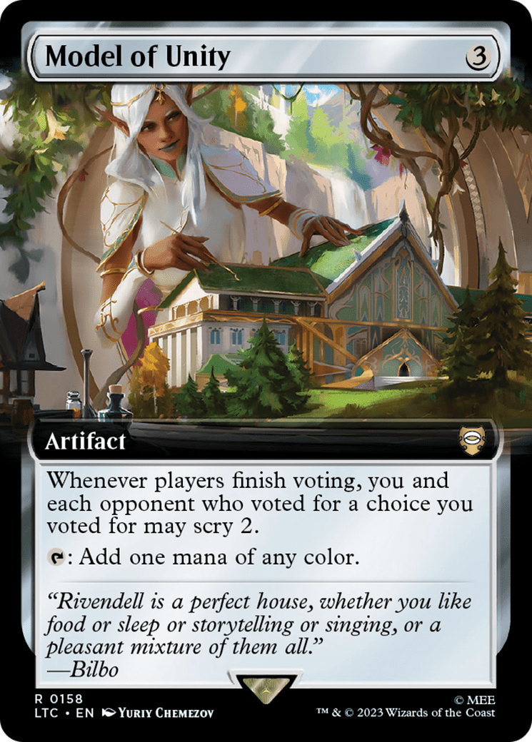 Model of Unity (Extended Art) [The Lord of the Rings: Tales of Middle-Earth Commander] Foil
