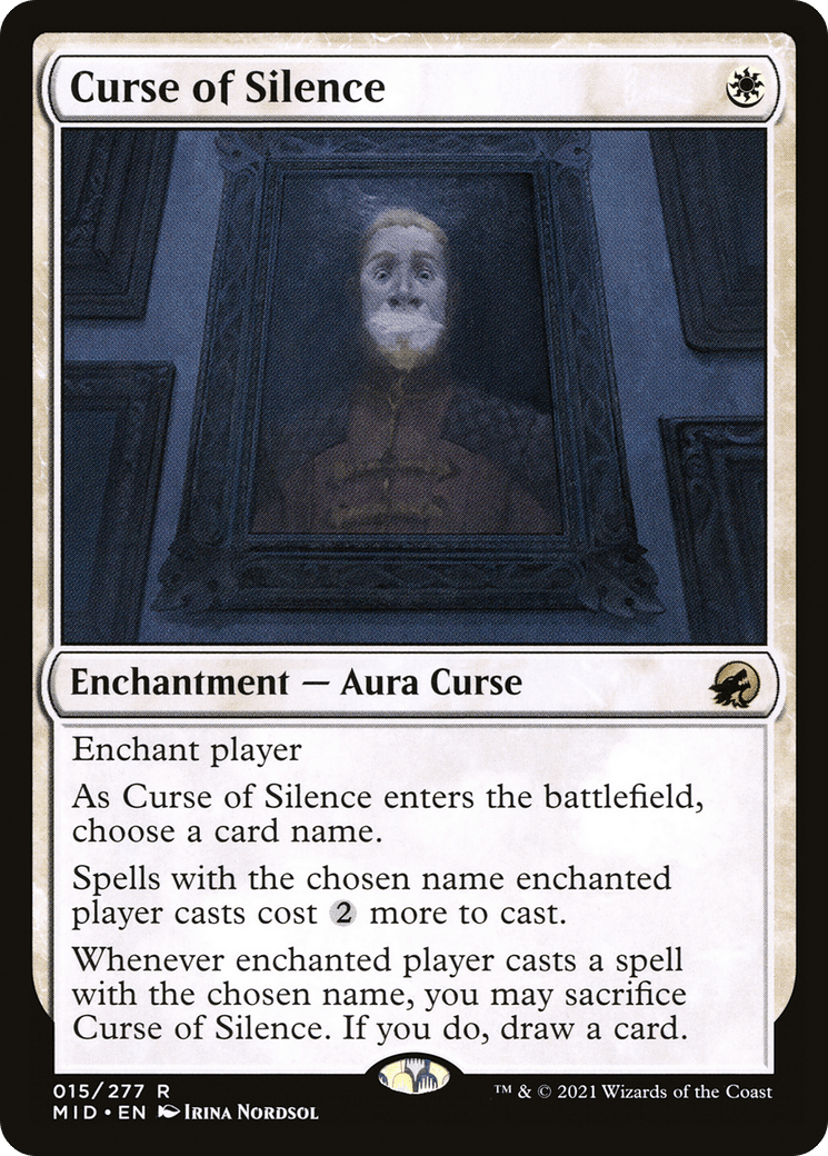 Curse of Silence [Innistrad: Midnight Hunt] Foil