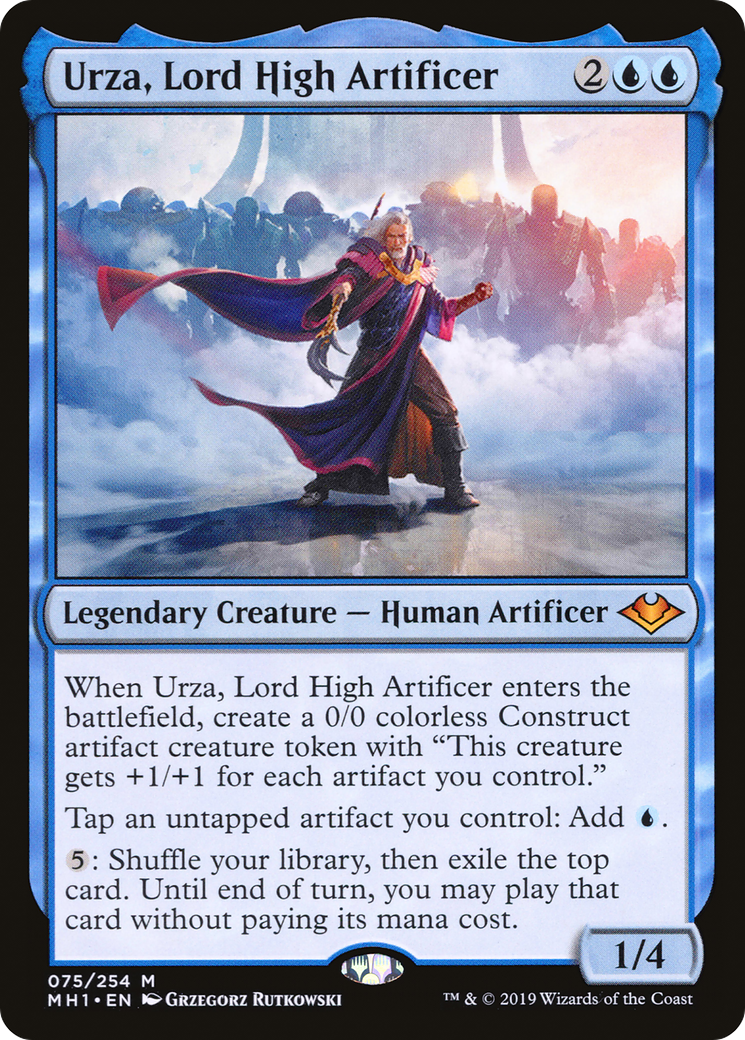 Urza, Lord High Artificer [Modern Horizons] Foil