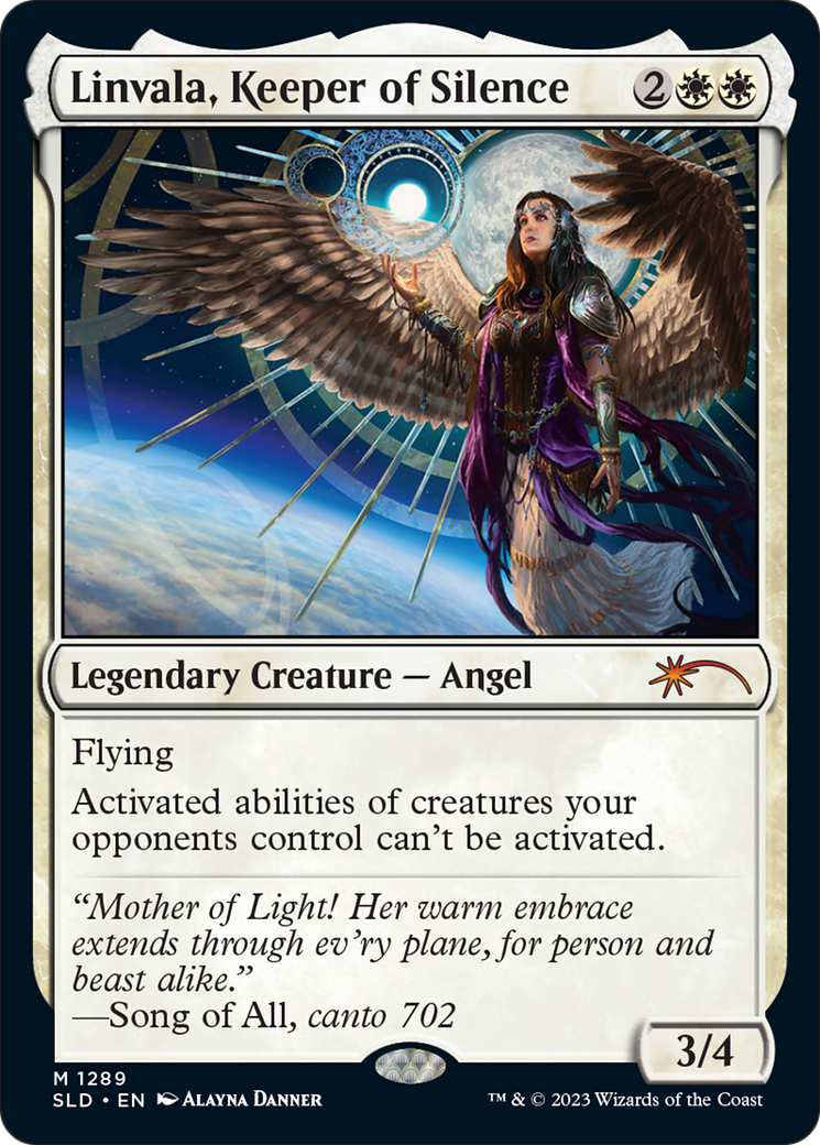 Linvala, Keeper of Silence [Secret Lair Drop Series] Foil