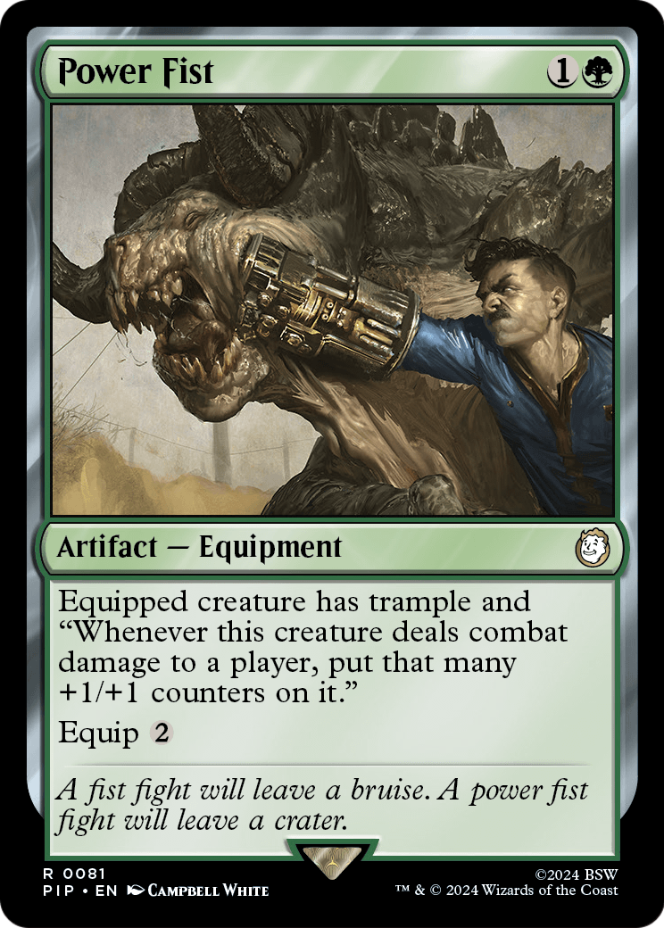 Power Fist [Fallout] Foil