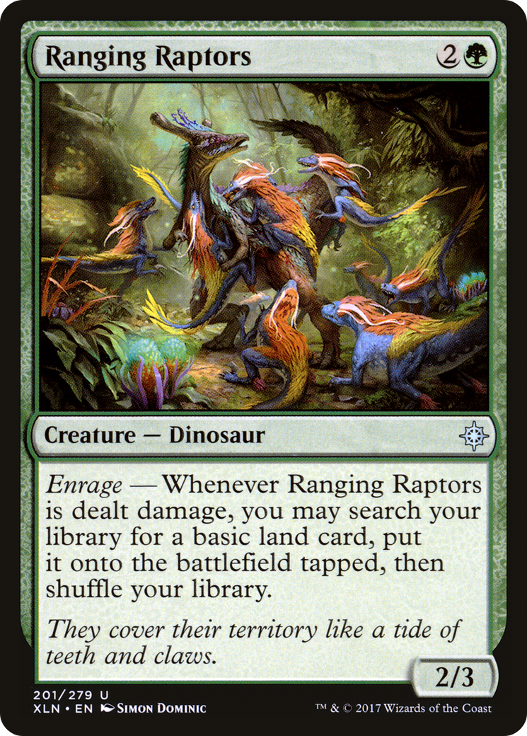Ranging Raptors [Ixalan] Foil