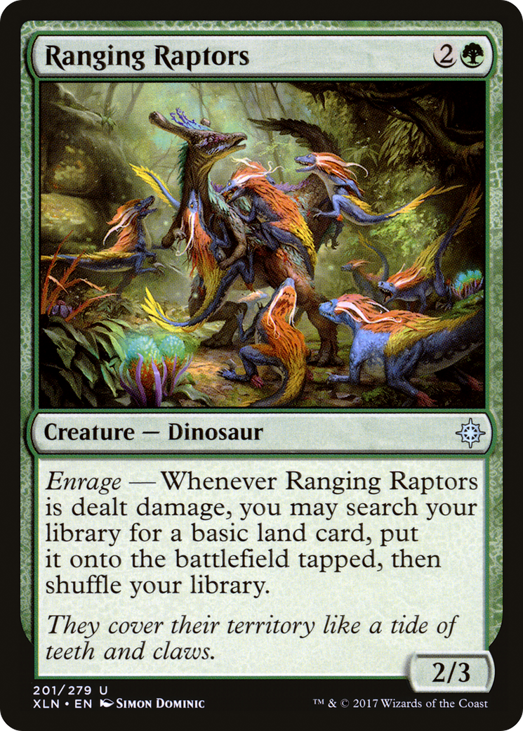 Ranging Raptors [Ixalan] Foil