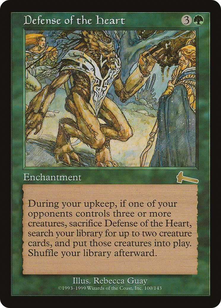 Defense of the Heart [Urza's Legacy] Foil