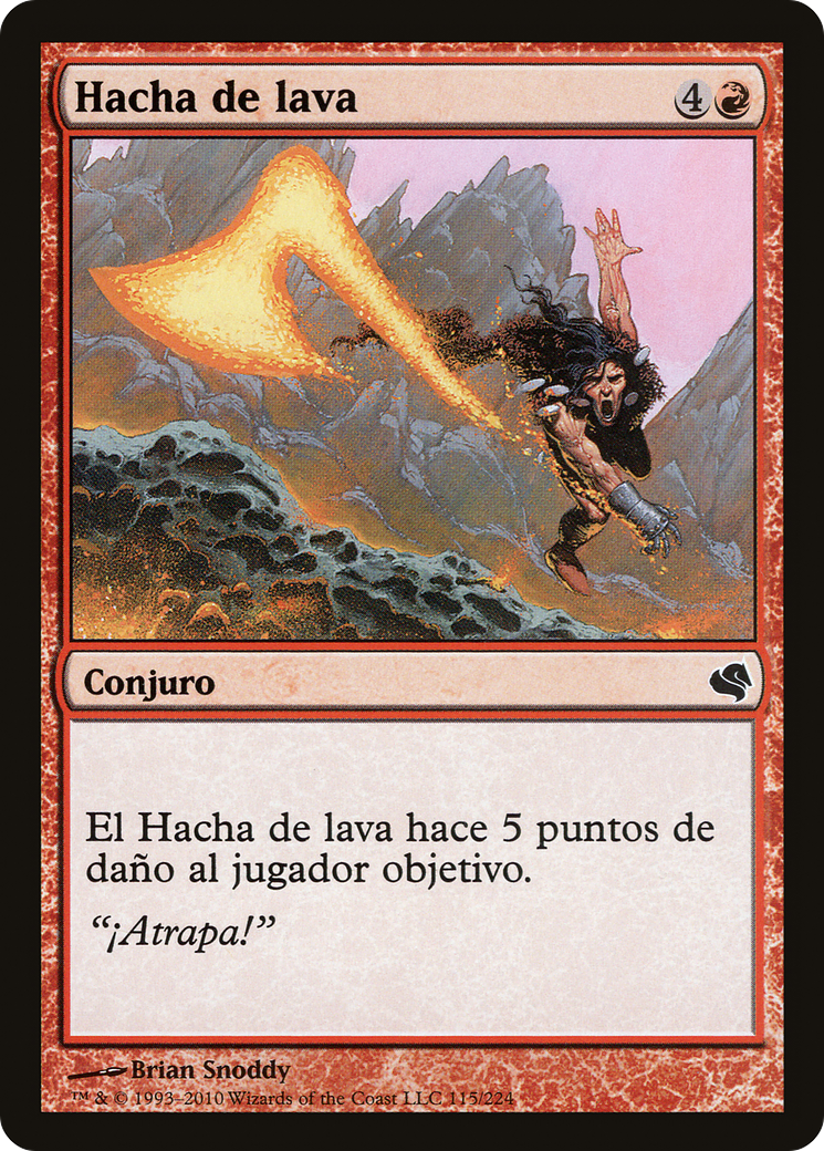 Lava Axe (PS11-115) - Salvat 2011
