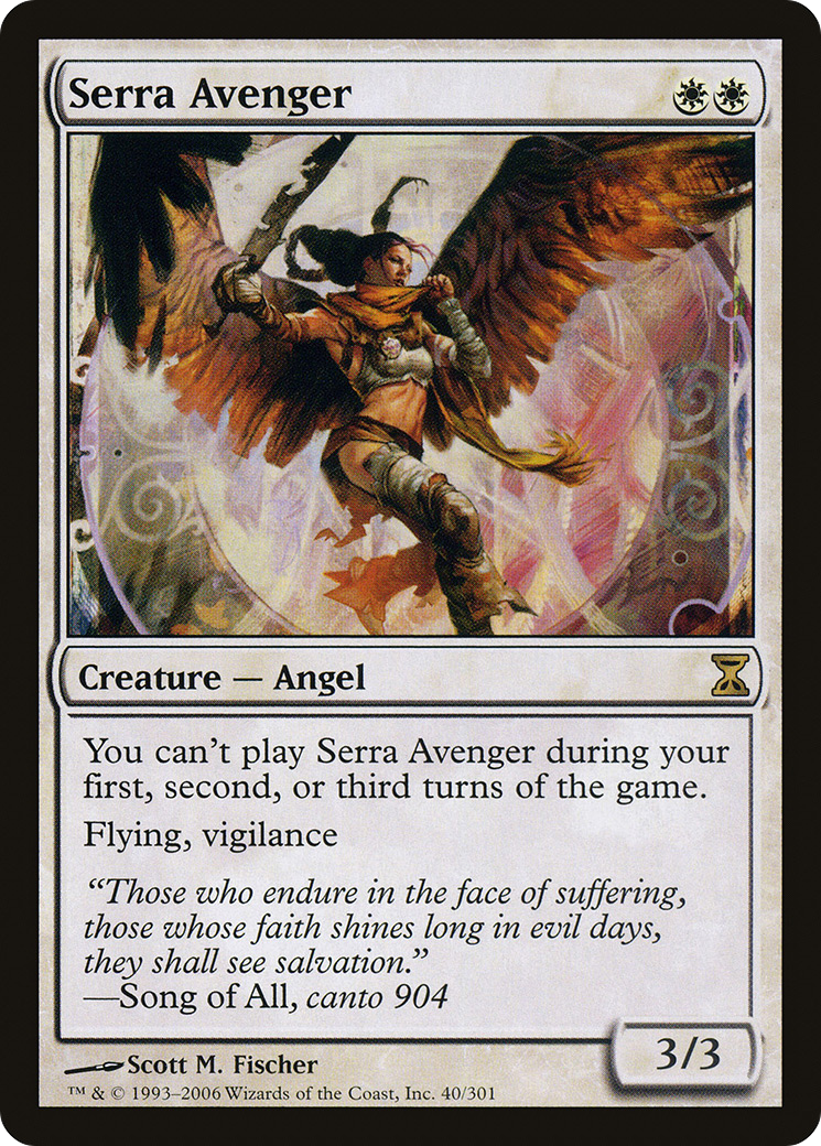 Serra Avenger [Time Spiral] Foil